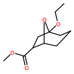 8-Oxabicyclo[3.2.1]octane-6-carboxylic acid, 1-ethoxy-, methyl ester, (1R,5S,6R)-rel-