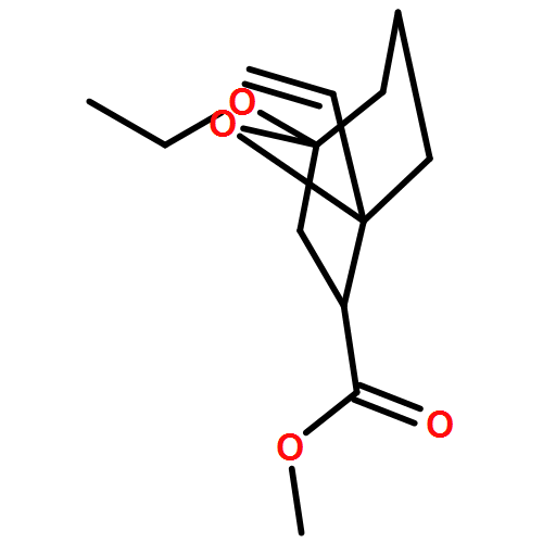 8-Oxabicyclo[3.2.1]octane-6-carboxylic acid, 5-ethenyl-1-ethoxy-, methyl ester, (1R,5R,6S)-rel-