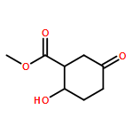 Cyclohexanecarboxylic acid, 2-hydroxy-5-oxo-, methyl ester