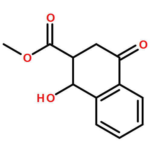 2-Naphthalenecarboxylic acid, 1,2,3,4-tetrahydro-1-hydroxy-4-oxo-, methyl ester