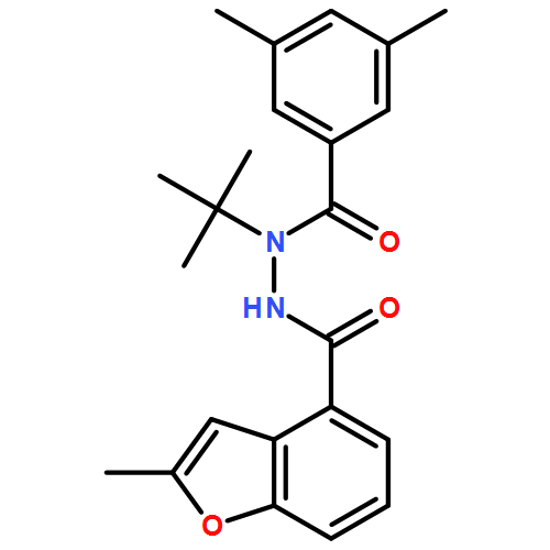 4-Benzofurancarboxylic acid, 2-methyl-, 2-(3,5-dimethylbenzoyl)-2-(1,1-dimethylethyl)hydrazide