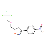 Isoxazole, 4,5-dihydro-3-(4-nitrophenyl)-5-[(2,2,2-trifluoroethoxy)methyl]-