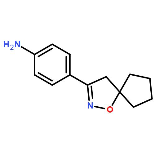 Benzenamine, 4-(1-oxa-2-azaspiro[4.4]non-2-en-3-yl)-
