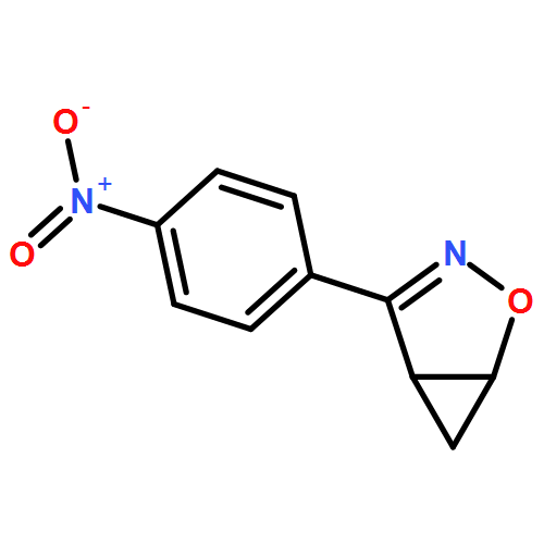 2-Oxa-3-azabicyclo[3.1.0]hex-3-ene, 4-(4-nitrophenyl)-