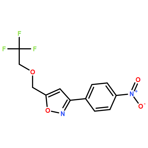 Isoxazole, 3-(4-nitrophenyl)-5-[(2,2,2-trifluoroethoxy)methyl]-