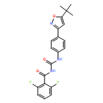 Benzamide, N-[[[4-[5-(1,1-dimethylethyl)-3-isoxazolyl]phenyl]amino]carbonyl]-2,6-difluoro-