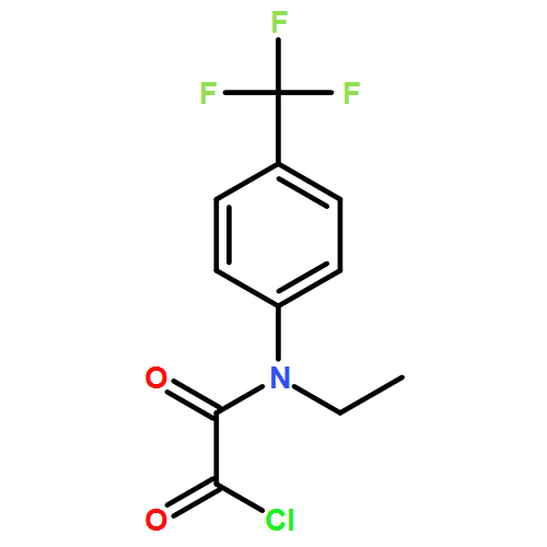 Acetyl chloride, 2-[ethyl[4-(trifluoromethyl)phenyl]amino]-2-oxo-