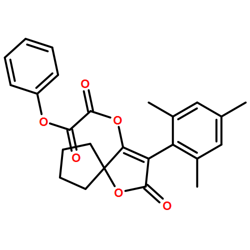 Ethanedioic acid, 1-[2-oxo-3-(2,4,6-trimethylphenyl)-1-oxaspiro[4.4]non-3-en-4-yl] 2-phenyl ester
