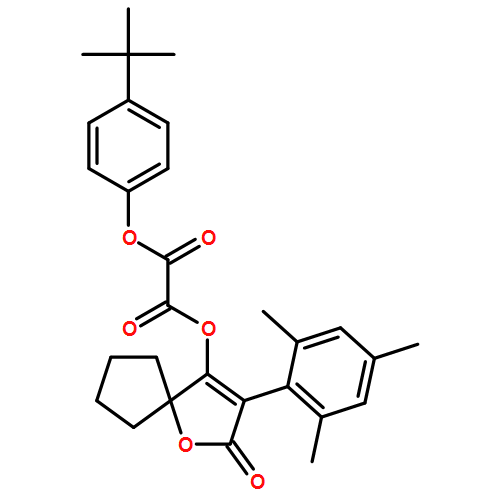 Ethanedioic acid, 1-[4-(1,1-dimethylethyl)phenyl] 2-[2-oxo-3-(2,4,6-trimethylphenyl)-1-oxaspiro[4.4]non-3-en-4-yl] ester