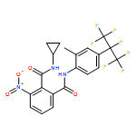 1,2-Benzenedicarboxamide, N2-cyclopropyl-N1-[2-methyl-4-[1,2,2,2-tetrafluoro-1-(trifluoromethyl)ethyl]phenyl]-3-nitro-