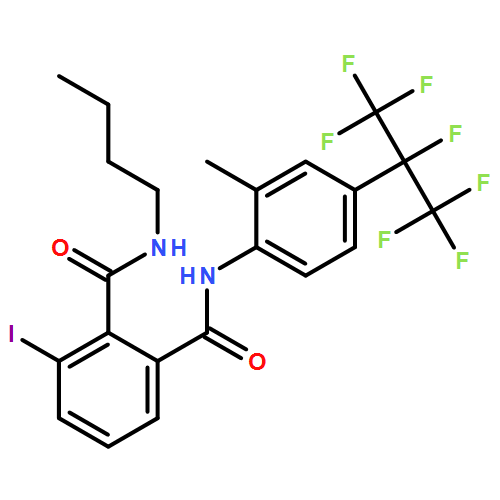 1,2-Benzenedicarboxamide, N2-butyl-3-iodo-N1-[2-methyl-4-[1,2,2,2-tetrafluoro-1-(trifluoromethyl)ethyl]phenyl]-