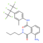1,2-Benzenedicarboxamide, 3-amino-N2-butyl-N1-[2-methyl-4-[1,2,2,2-tetrafluoro-1-(trifluoromethyl)ethyl]phenyl]-