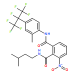 1,2-Benzenedicarboxamide, N2-(3-methylbutyl)-N1-[2-methyl-4-[1,2,2,2-tetrafluoro-1-(trifluoromethyl)ethyl]phenyl]-3-nitro-