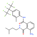 1,2-Benzenedicarboxamide, 3-amino-N2-(3-methylbutyl)-N1-[2-methyl-4-[1,2,2,2-tetrafluoro-1-(trifluoromethyl)ethyl]phenyl]-