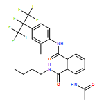 1,2-Benzenedicarboxamide, 3-(acetylamino)-N2-butyl-N1-[2-methyl-4-[1,2,2,2-tetrafluoro-1-(trifluoromethyl)ethyl]phenyl]-