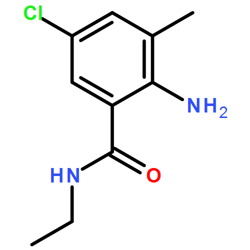 Benzamide, 2-amino-5-chloro-N-ethyl-3-methyl-