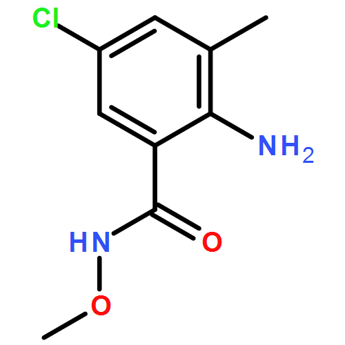 Benzamide, 2-amino-5-chloro-N-methoxy-3-methyl-