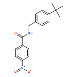 Benzamide, N-[[4-(1,1-dimethylethyl)phenyl]methyl]-4-nitro-