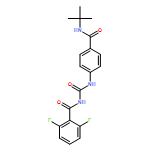Benzamide, N-[[[4-[[(1,1-dimethylethyl)amino]carbonyl]phenyl]amino]carbonyl]-2,6-difluoro-