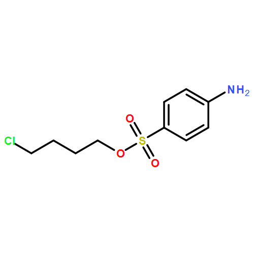 Benzenesulfonic acid, 4-amino-, 4-chlorobutyl ester