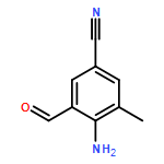 Benzonitrile, 4-amino-3-formyl-5-methyl-