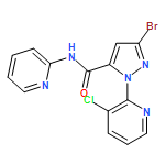1H-Pyrazole-5-carboxamide, 3-bromo-1-(3-chloro-2-pyridinyl)-N-2-pyridinyl-