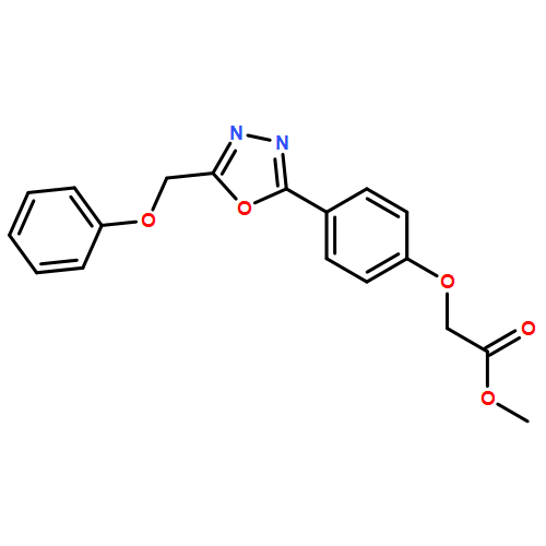 Acetic acid, 2-[4-[5-(phenoxymethyl)-1,3,4-oxadiazol-2-yl]phenoxy]-, methyl ester