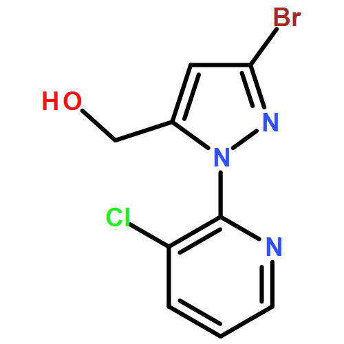1H-Pyrazole-5-methanol, 3-bromo-1-(3-chloro-2-pyridinyl)-