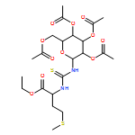 L-Methionine, N-[[(2,3,4,6-tetra-O-acetyl-β-D-galactopyranosyl)amino]thioxomethyl]-, ethyl ester