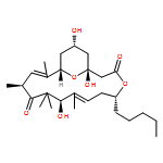 4,19-Dioxabicyclo[13.3.1]nonadeca-7,13-diene-3,11-dione, 1,9,17-trihydroxy-8,10,10,12,14-pentamethyl-5-pentyl-, (1R,5R,7E,9R,12S,13E,15S,17S)-