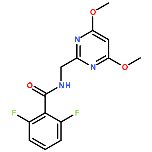 Benzamide, N-[(4,6-dimethoxy-2-pyrimidinyl)methyl]-2,6-difluoro-