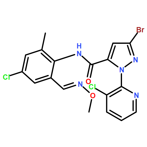 1H-Pyrazole-5-carboxamide, 3-bromo-N-[4-chloro-2-[(Z)-(methoxyimino)methyl]-6-methylphenyl]-1-(3-chloro-2-pyridinyl)-