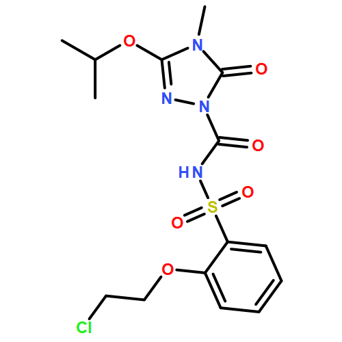 1H-1,2,4-Triazole-1-carboxamide, N-[[2-(2-chloroethoxy)phenyl]sulfonyl]-4,5-dihydro-4-methyl-3-(1-methylethoxy)-5-oxo-