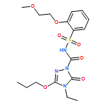 1H-1,2,4-Triazole-1-carboxamide, 4-ethyl-4,5-dihydro-N-[[2-(2-methoxyethoxy)phenyl]sulfonyl]-5-oxo-3-propoxy-