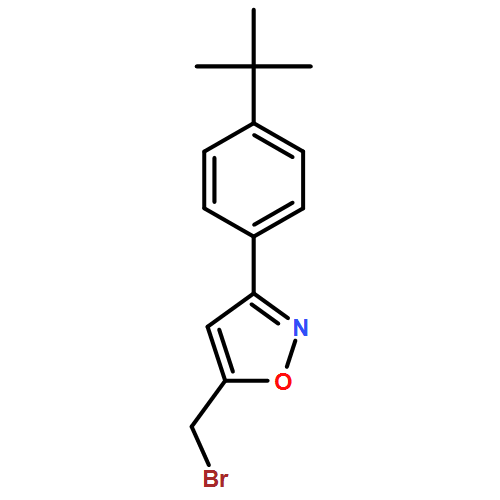 Isoxazole, 5-(bromomethyl)-3-[4-(1,1-dimethylethyl)phenyl]-