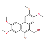 Phenanthrene, 9-bromo-10-(bromomethyl)-2,3,6,7-tetramethoxy-