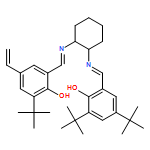 Phenol, 2,4-bis(1,1-dimethylethyl)-6-[[[(1R,2R)-2-[[[3-(1,1-dimethylethyl)-5-ethenyl-2-hydroxyphenyl]methylene]amino]cyclohexyl]imino]methyl]-