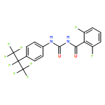 Benzamide, 2,6-difluoro-N-[[[4-[1,2,2,2-tetrafluoro-1-(trifluoromethyl)ethyl]phenyl]amino]carbonyl]-