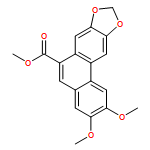 Phenanthro[2,3-d][1,3]dioxole-6-carboxylic acid, 2,3-dimethoxy-, methyl ester