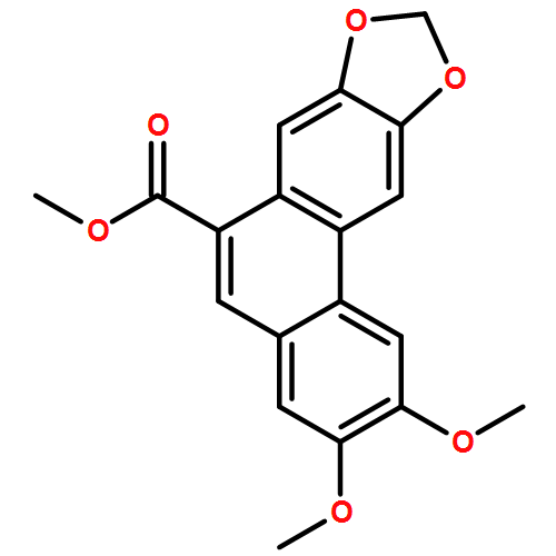 Phenanthro[2,3-d][1,3]dioxole-6-carboxylic acid, 2,3-dimethoxy-, methyl ester