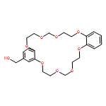 Dibenz[g,r][1,3,6,9,12,14,17,20]octaoxacyclodocosin-2-methanol, 6,7,11,12,19,20,24,25-octahydro-