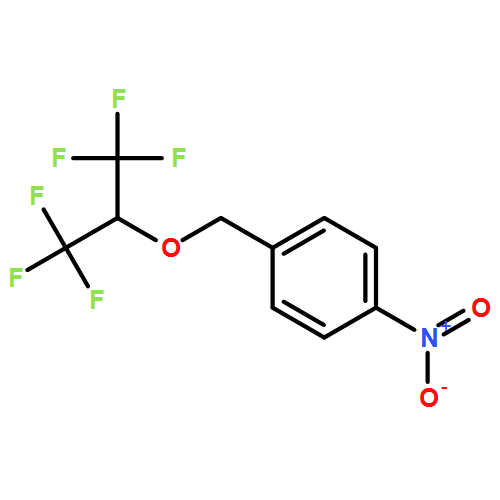 Benzene, 1-nitro-4-[[2,2,2-trifluoro-1-(trifluoromethyl)ethoxy]methyl]-