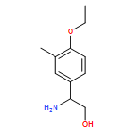 Benzeneethanol, β-amino-4-ethoxy-3-methyl-