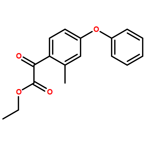 Benzeneacetic acid, 2-methyl-α-oxo-4-phenoxy-, ethyl ester