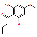 1-Butanone, 1-(2,6-dihydroxy-4-methoxyphenyl)-