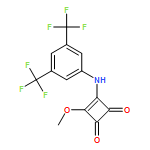 3-Cyclobutene-1,2-dione, 3-[[3,5-bis(trifluoromethyl)phenyl]amino]-4-methoxy-