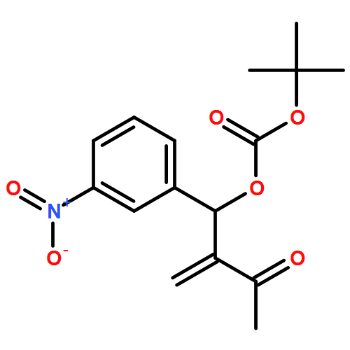 Carbonic acid, 1,1-dimethylethyl 2-methylene-1-(3-nitrophenyl)-3-oxobutyl ester