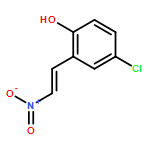 Phenol, 4-chloro-2-[(1E)-2-nitroethenyl]-
