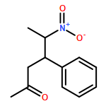 2-Hexanone, 5-nitro-4-phenyl-, (4S,5S)-