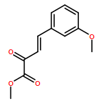 3-Butenoic acid, 4-(3-methoxyphenyl)-2-oxo-, methyl ester, (3E)-